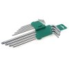 Dlhé kľúče TORX T9-T50 EXTRA LONG s otvorom 10ks H08S110S JONNESWAY