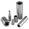 Klíče TORX E4-E24 ,Sada 28 ks dlouhých a krátkých nástrčných hlavic E-TORX D.51930