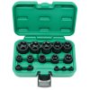 Súprava zástrčných kľúčov E-TORX PLUS 1/4", 3/8", 1/2" 15ks Jonnesway S33H5115S