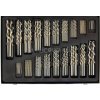 Vrtáky do kovu 170Ks, HSS oceľ 1-10mm