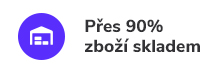 Přes 90% zboží skladem