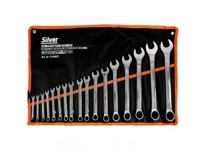 Očkoploché klíče 6-32mm 17ks ,CR-V polírované