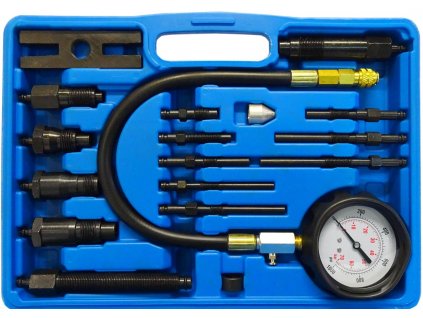 Testidel včech běžných značek pro tlak 0 70 bar (0 1000Psi).QS30196er komprese pro dieselové motory pro měření a diagnostiku kompresního tlaku u vznětových motorů osobních a dodávkových voz