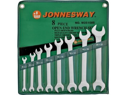 Klíče ploché 6-22mm , sada 8ks Jonnesway W25108S