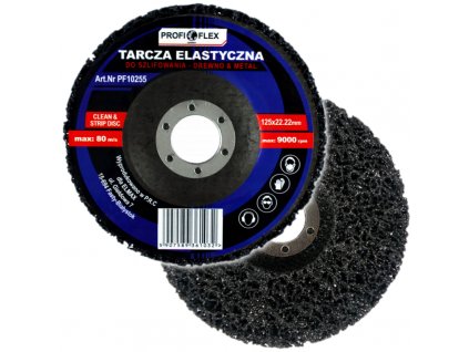 Brusné kotouče z vlákniny 125mm na broušení kovů apod.
