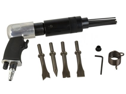 Pneumatické dlátové sekací kladivo s náhradními dláty a hroty