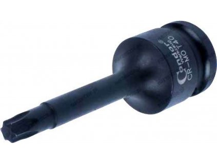 Zástrčný úderový klíč TORX T40 x 80mm hlavice 1 2' CR Mo