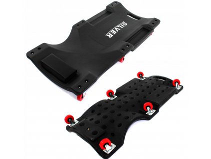 Dílenské pojízdné lehátko určené pro profesionální automobilové dílny ,servisy a garáže