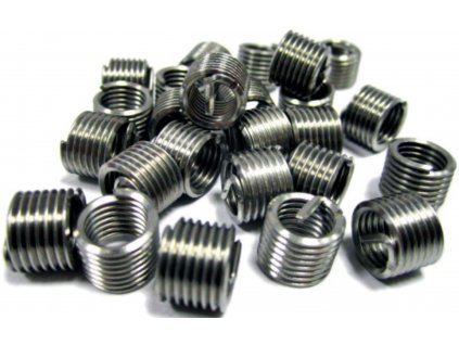 Závitové vložky na opravu poškozených závitů, závit M10 x 1.0mm