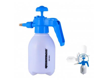Ruční tlakový rozprašovač, otočná tryska, objem 1 l, s možností práce dnem vzhůru