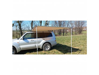 Roleta boční střecha pro auta, karavany, markýza pro karavan 2 x 2.5m., Markýza pro karavan - boční střecha 2 x 2,5m