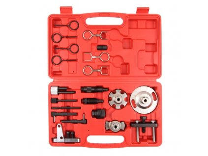 Sada na aretaci rozvodů motorů VW AUDI 2.7D, 3.0D TDi V6 a 4.0D, 4.2D TDi V8 common rail váčkové a klikové hřídele včetně aretace vodní pumpy