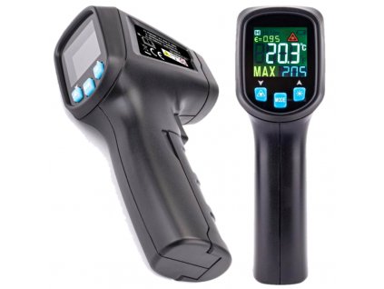 Laserový tester teploty, pyrometr laserový teploměr  50 až +600 ° C