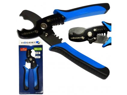 Štípací kleště na odizolování izolace a drát 8,0mm2 Hogert HT1P045