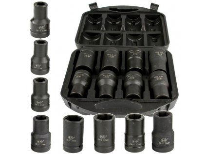 Nástrčné úderové hlavice 17 33 mm