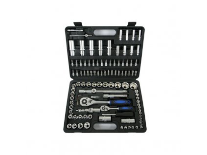 BK 109 01 / Velká gola sada nástrčných klíčů, hlavic, torx, bity, ořechy 109ks