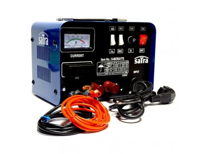 S MORAY75/ Nabíječka autobaterií s mikroprocesorem 6/12V 8A, Usměrňovač S-MORAY75 pro nabíjení 6 a 12 V akumulátorů s funkcí startování.