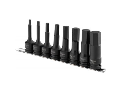Úderové hlavice Imbus hex H5-H19 1/2" 8ks. Richmann C6951