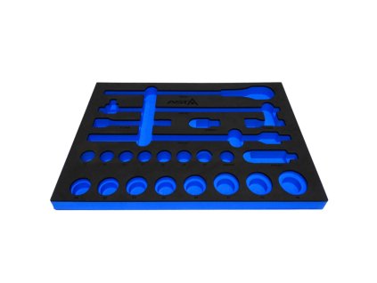 APF-22 EVA pěnová vložka pro 3/4' sadu nářadí vozíku na nářadí, Asta