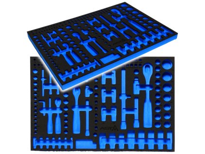 APF-39 EVA pěnová vložka pro 1/4" 3/8" 1/2" nářadí pro vozík na nářadí, Asta