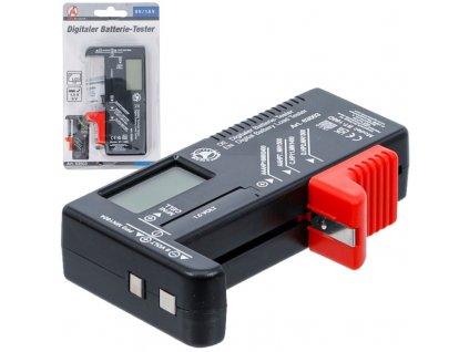 B.63503 Digitální zátěžový tester baterií, nabíjecí baterie 1,5V - 9V