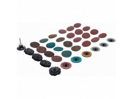 B.6649 Kotouče na leštění a broušení, 50mm, sada 35 ks