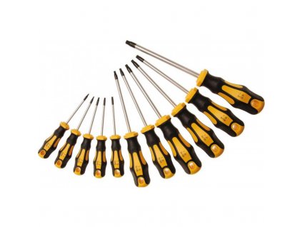 B.7845 Šroubováky Torx T6-T40 s otvorem, magnetické, sada 11 ks