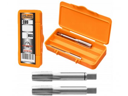 C8976 Závitník M14x1,5 mm, strojní metrický jemný závit 2-stupňový HSS