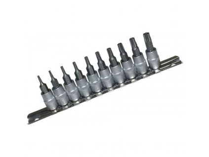 C.1004/2 Nástrčné klíče TORX s otvorem 1/4'' T7-T40, 10 ks, CONDOR