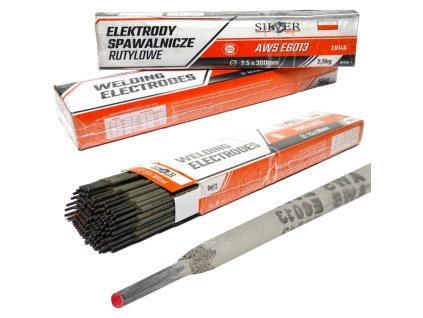 Svařovací elektrody 2,5 x 300 mm rutilové 1 kg