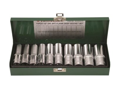 Sada nástrčných klíčů dlouhých 10-24mm 1/2" Jonnesway S04HD411S