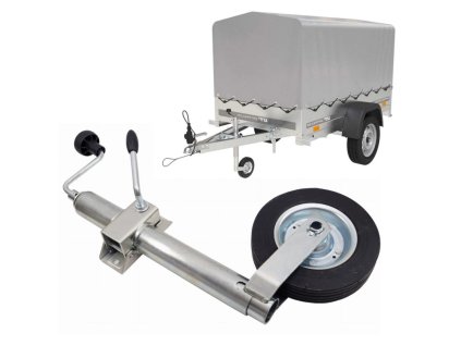 Opěrné kolečko pro přívěs 150kg 48mm GMP GMP14270760H