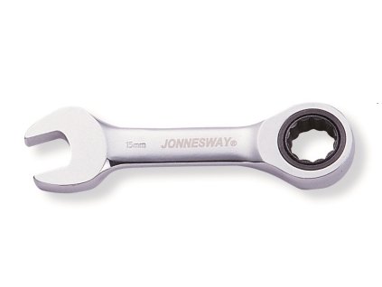 Klíče očkoploché s ráčnou, krátké, velikosti 8 19 mm JONNESWAY W5111