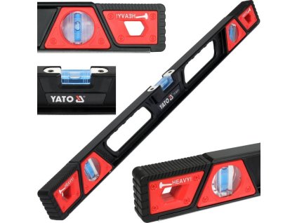 Hlinková vodováha s magnetem 60cm Yato YT-30311