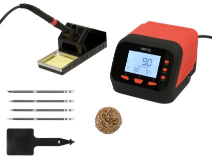 Pájecí stanice s LCD displayem a funkcí autosleep 75W Yato YT-82462