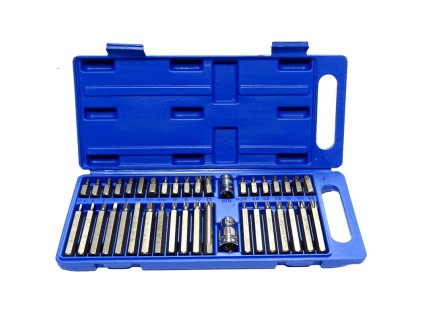 Velká souprava bitů Imbus Hex Torx Spline 40ks Condor CT.1190