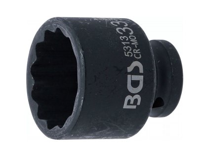 Úderová gola hlavice 32mm 12ti hraný 1/2" BGS B.5312