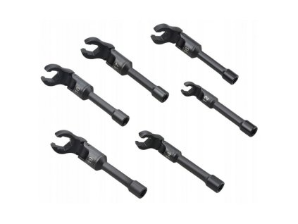 Sada 6ti kloubových klíčů s otevřeným koncem 3/8″ Satra S-WC638