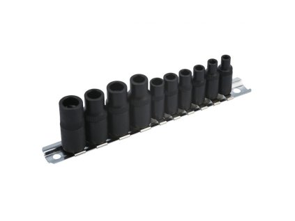 Souprava 10 adaptérů pro račnové zavitování 1/4" a 3/8" Falcon F08131