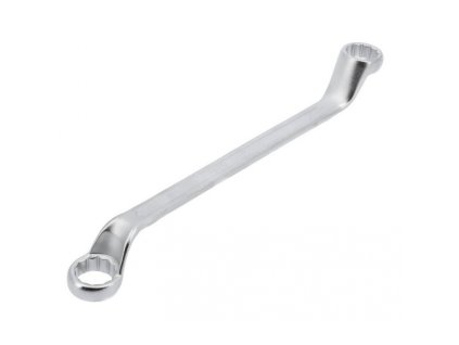 Úhlový očkový klíč s leštěnou hlavou 24x27 mm Yato YT-0392