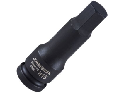 Šestihranný rázový bit H15 s 1/2" objímkou ​​S05A4H15 Jonnesway