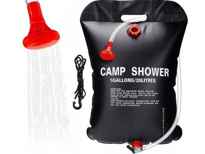 Přenosný sprchový vak s teploměrem 20l