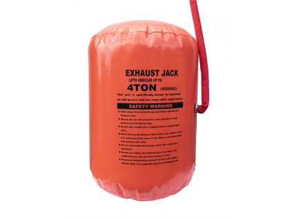 Zvedák pro automobil poháněný výfukem AIR JACK 4t 80cm odolný PVC