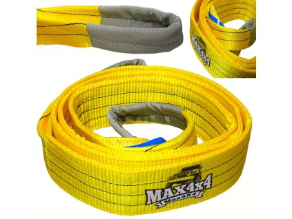 Vyprošťovací popruh s oky 3m 12 t 4x4 off road