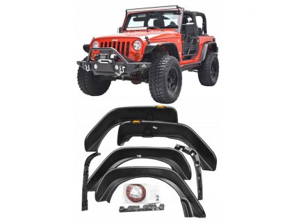Rozšiřovací lemy - Jeep Wrangler JK 2007-2018