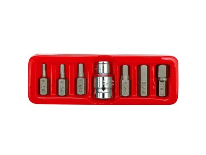 Imbusový nástrčné klíče H4-H12 Vorel 66710