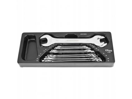 12-dílná sada plochých klíčů ve vložce 6-32mm CR-V Richman C1201