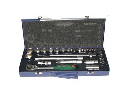 Gola sada 1/2" ráčna, ořechy, ocel CR-V, 10-32mm 12" Jonnesway
