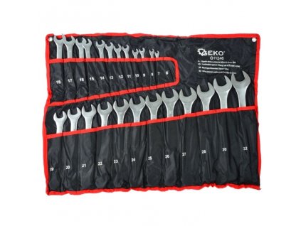 Očko-ploché klíče 6-32 mm na plachtě