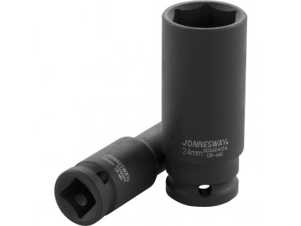 Úderová nástrčná hlavice 1/2" 10mm, rázový klíč dlouhý, Jonnesway